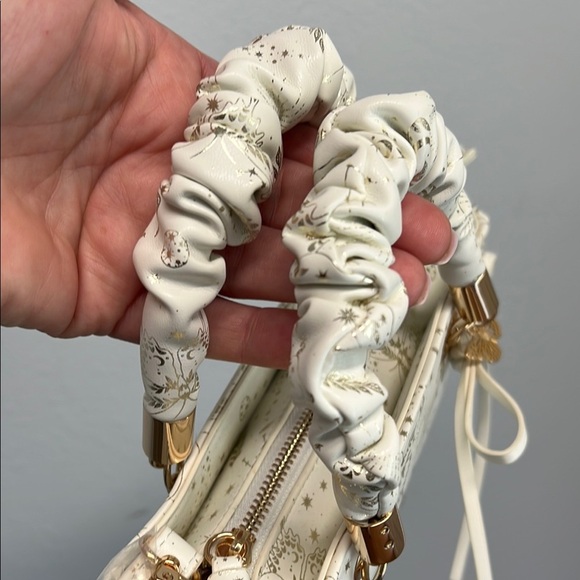 Aldo | Gold Shimmery Mini Bag with Charm & Crossbody Strap ✨ - Picture 6 of 14